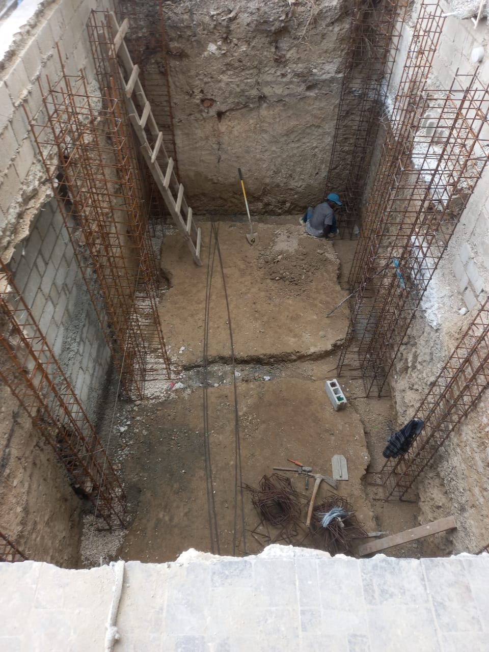 Réservoir béton armé Bourdon