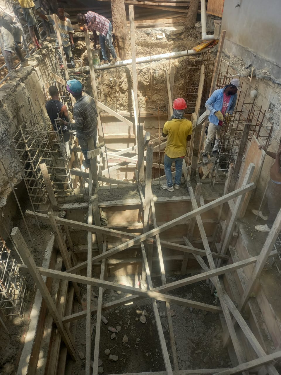 Réservoir béton armé Bourdon