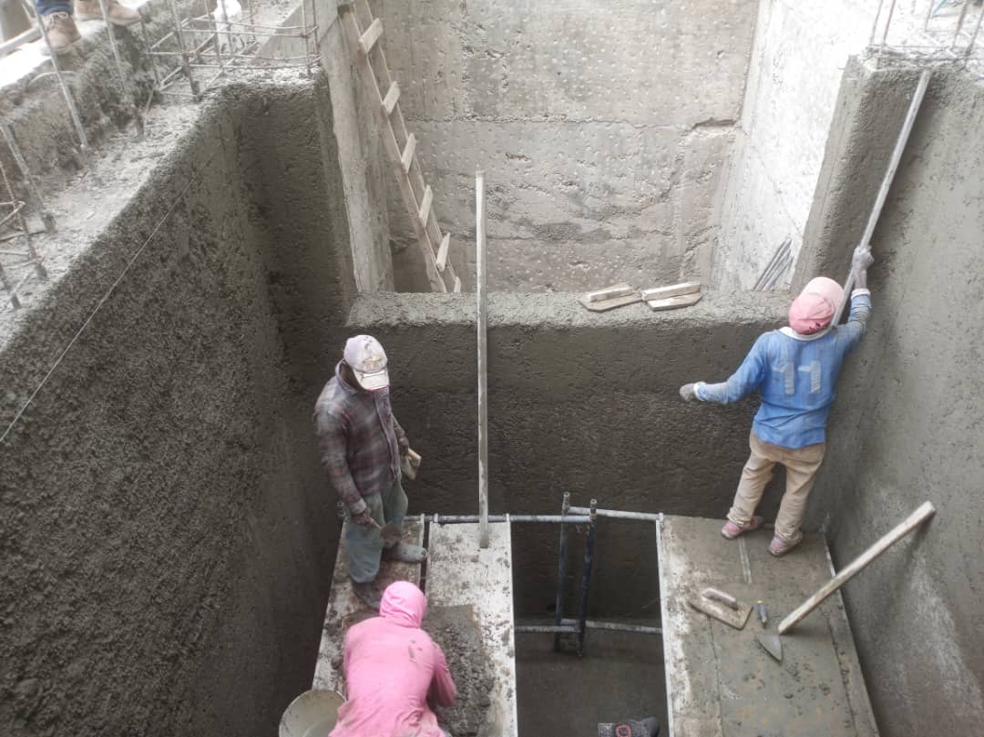 Réservoir béton armé Bourdon